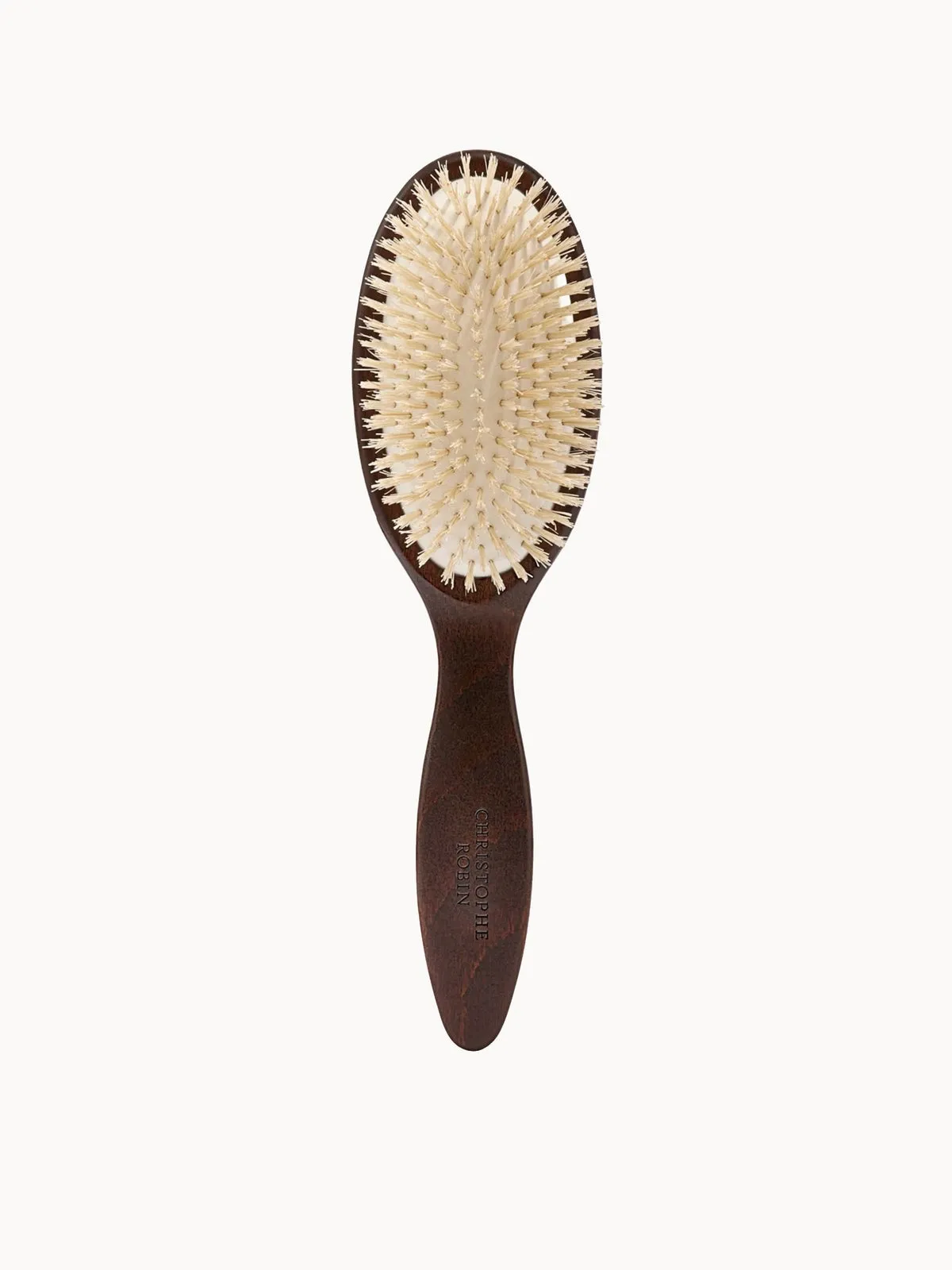 Christophe Robin Detangling Hairbrush with Natural Boar-Bristle and Wood