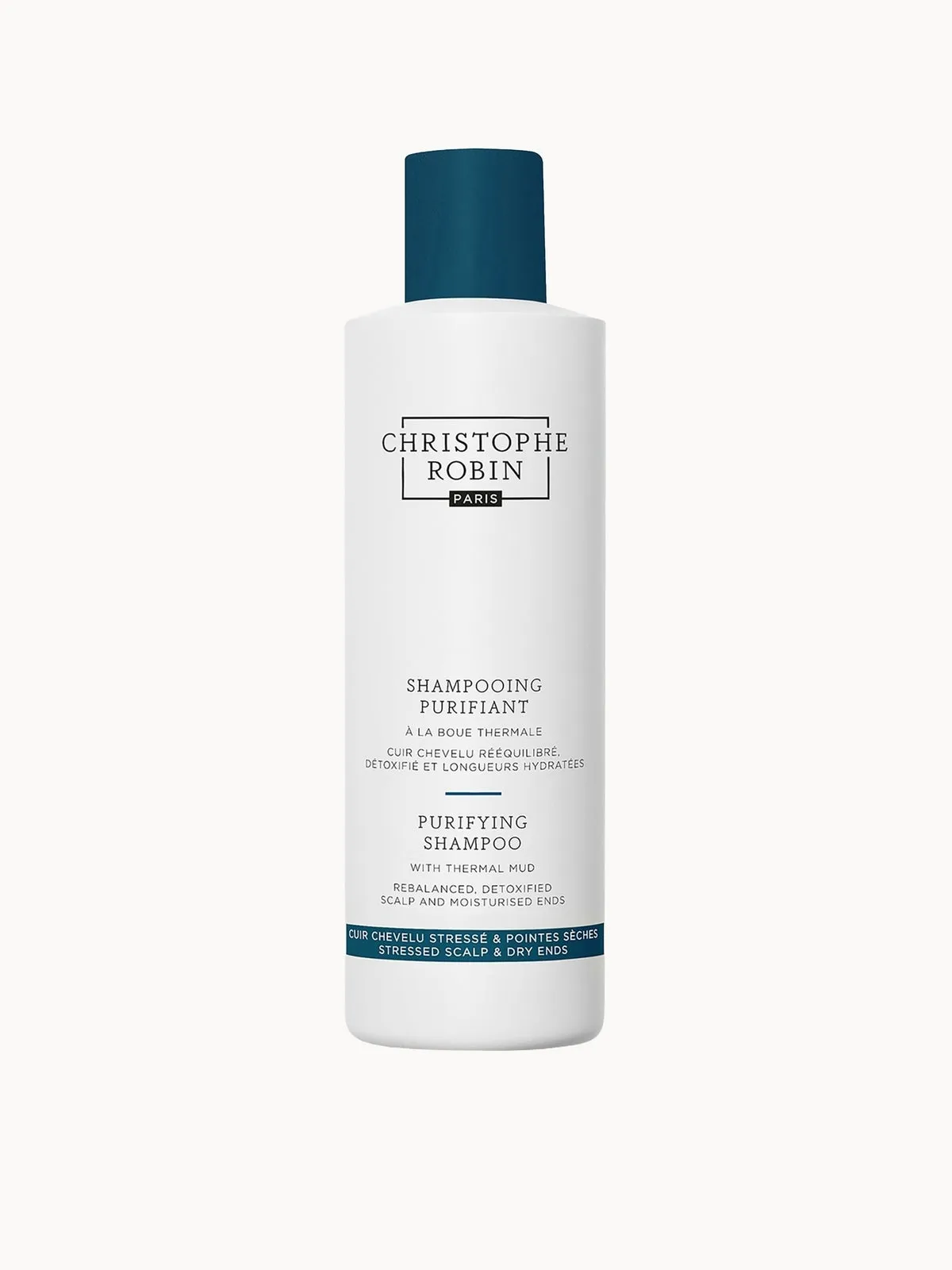 Christophe Robin Purifying Shampoo with Thermal Mud 250ml
