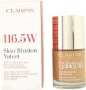 Clarins Skin Illusion Velvet Foundation 30ml - 116.5W