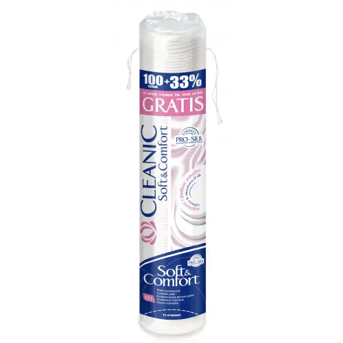 Cleanic Soft&Comfort Cotton Pads 133 vnt.