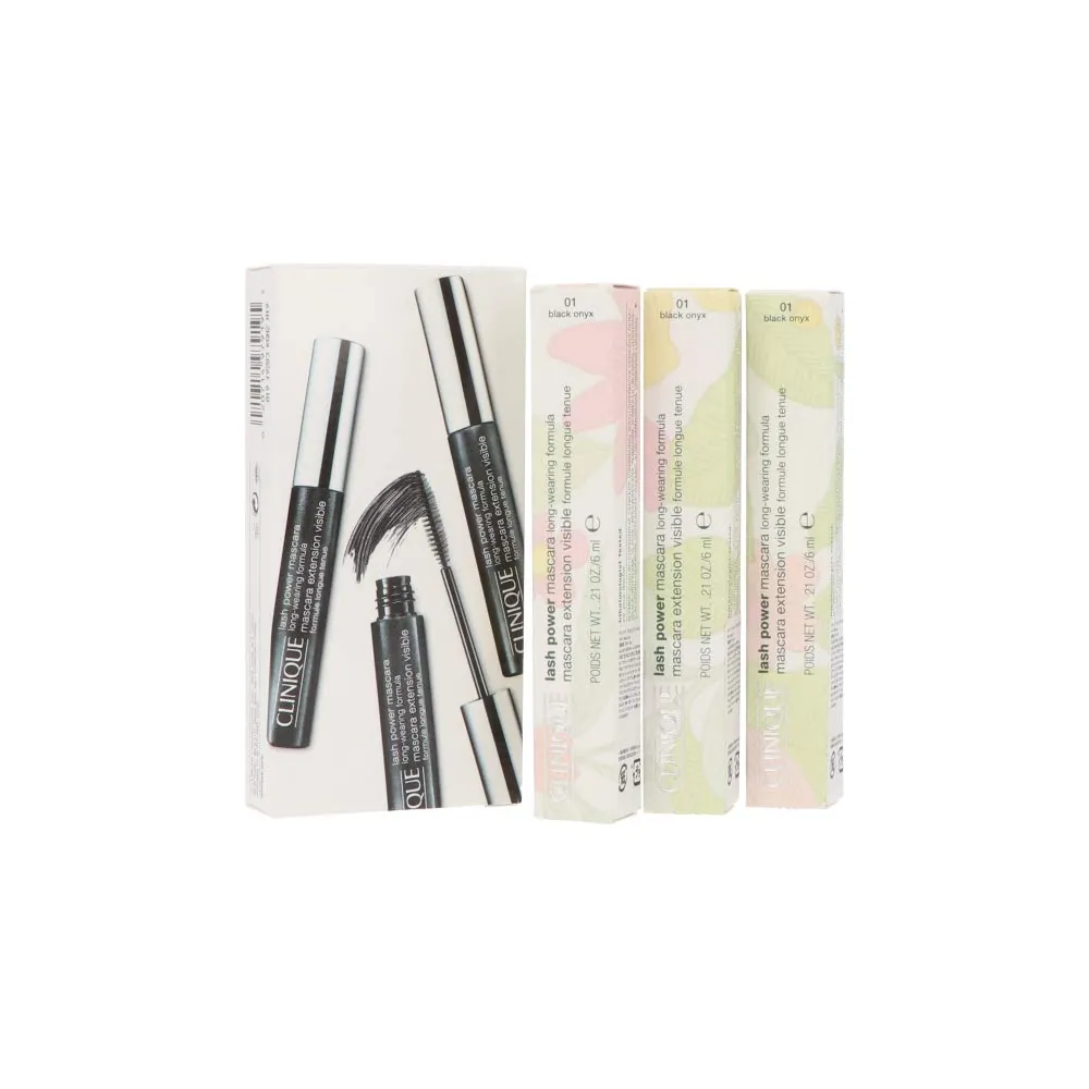 Clinique Lash Power Long-Wearing Mascara 3 x 6ml - Black