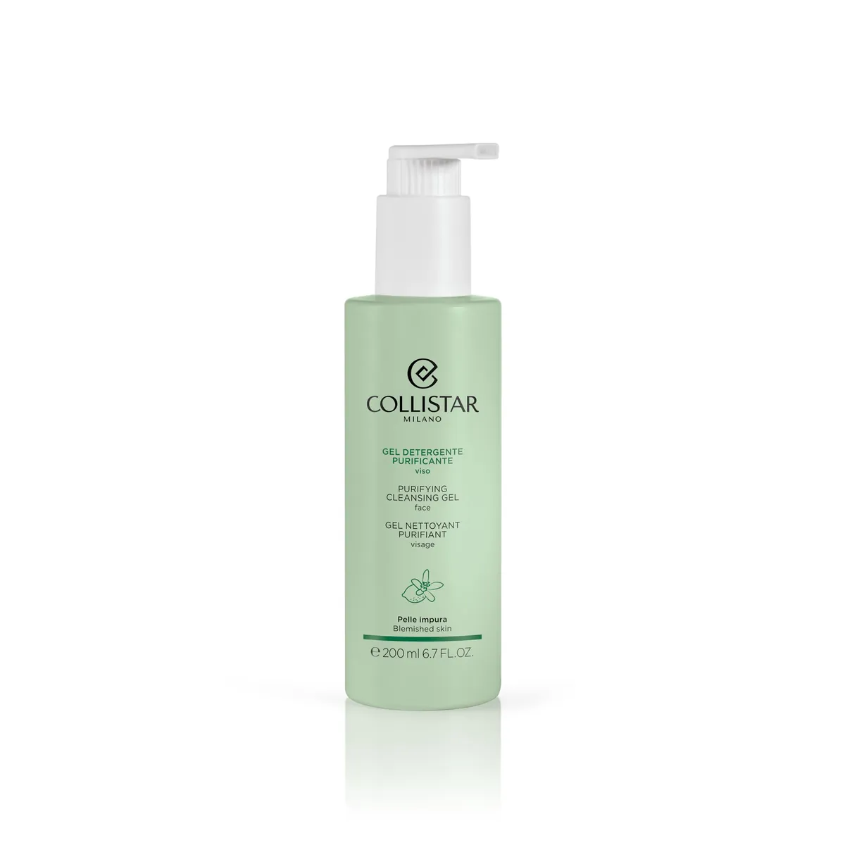 Collistar Purifying Cleansing Face Gel 200ml