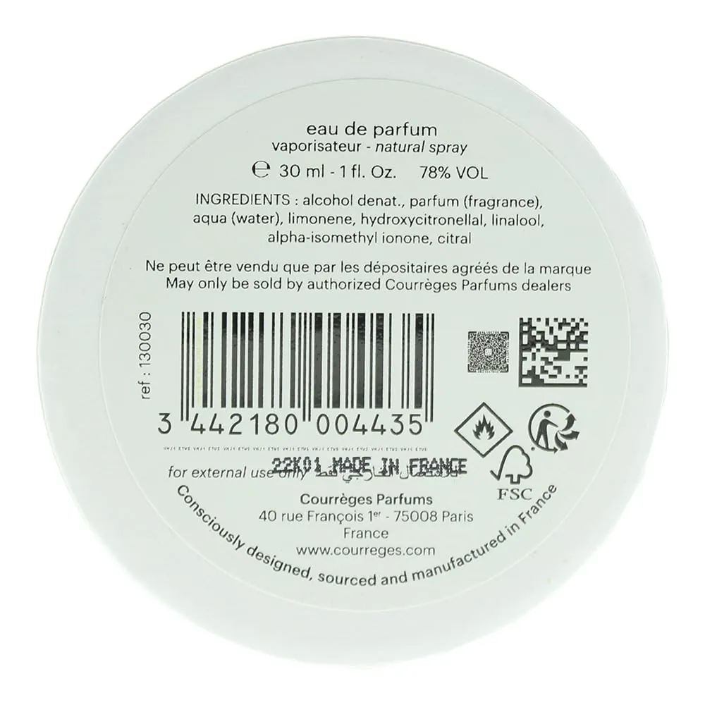 CourrÃ¨ges L'Empreinte Eau de Parfum 30ml Spray