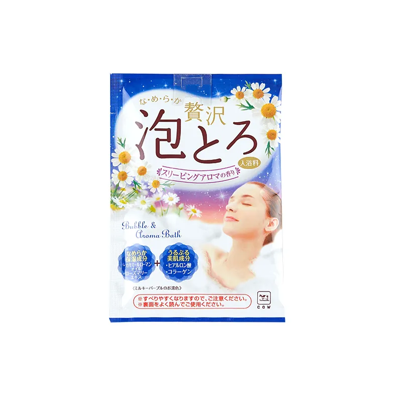Cow Bubble & Aroma Bath Salt Calming (30g)