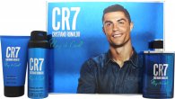 Cristiano Ronaldo CR7 Play It Cool Gift Set 100ml EDT Spray + 150ml Shower Gel +150ml Body Spray