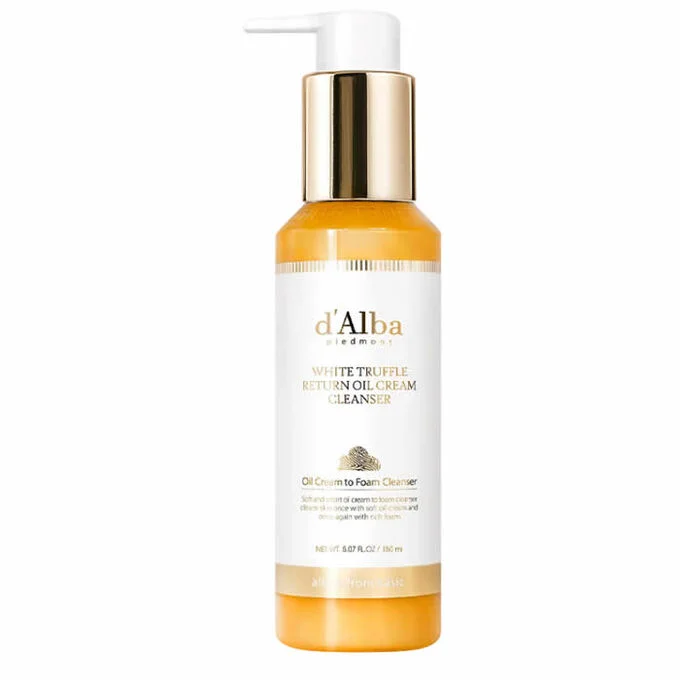 D'Alba White Truffle Return Oil Cream Cleanser 150ml