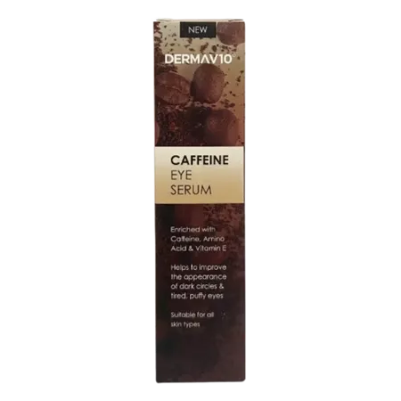 Derma V10 Caffeine Eye Serum - 15 ml