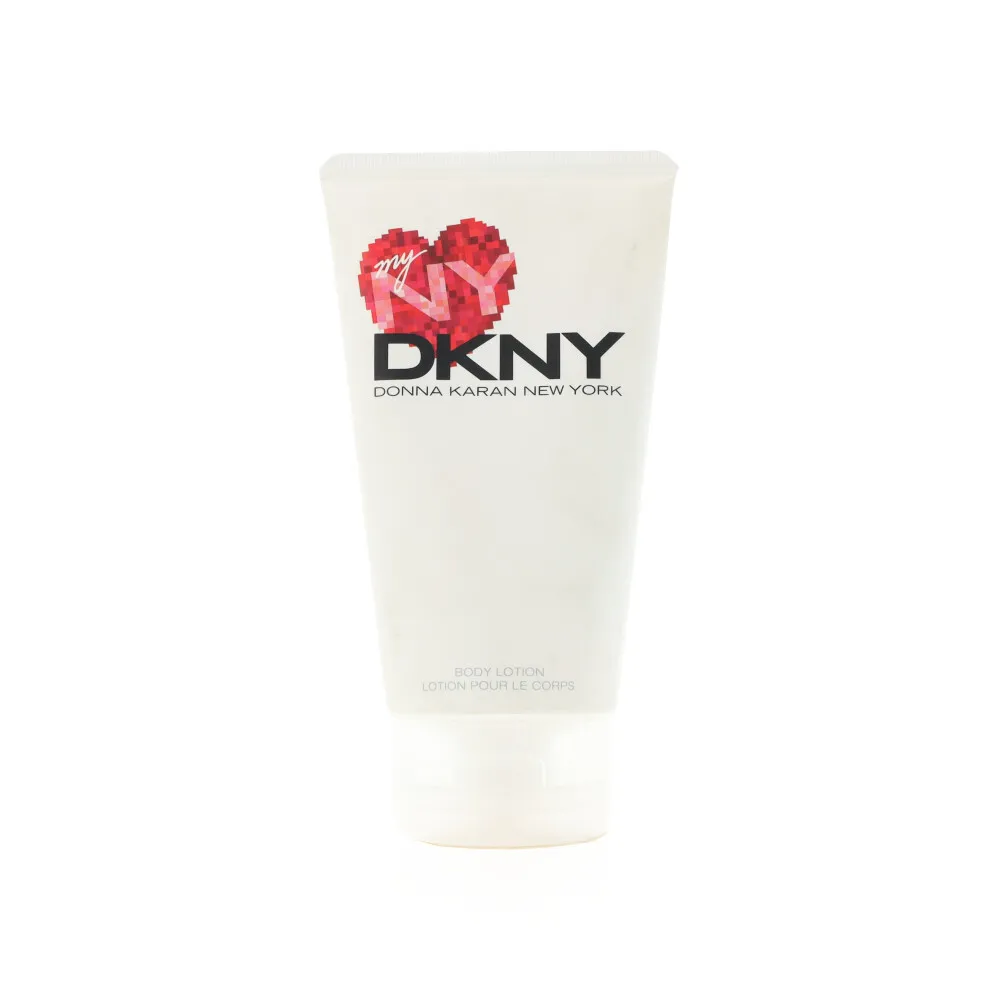 DKNY MYNY *For Clearance – Brand new item with minor damage (transit marks on tube). Picture for reference only. Product itself is PRISTINE. Body Lotion 150ml