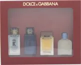 Dolce & Gabbana Men Miniatures Gift Set 5ml K EDP + 5ml K EDT + 5ml The One EDP + 5ml Light Blue EDT