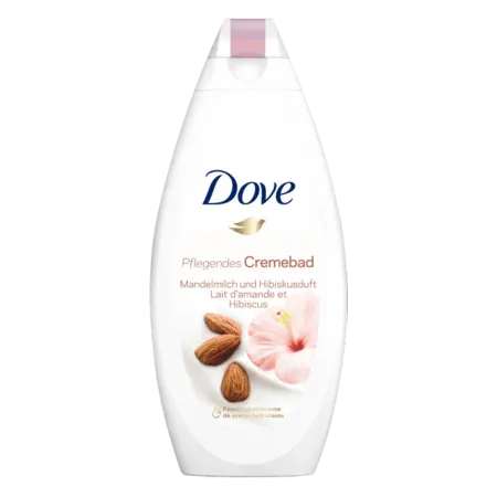 Dove Dove Caring Bath Almond Creme & Hibiscus Body Wash 750ml