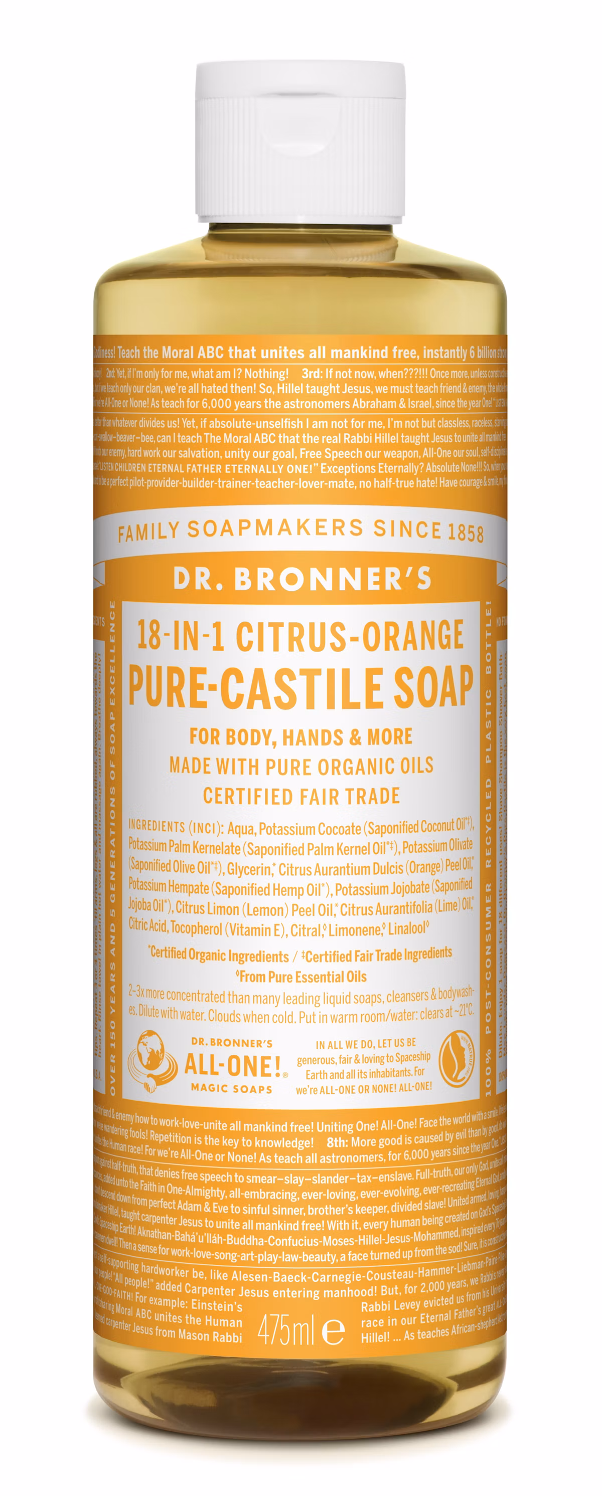 Dr. Bronner’s Magic Soap Citrus 475 ml