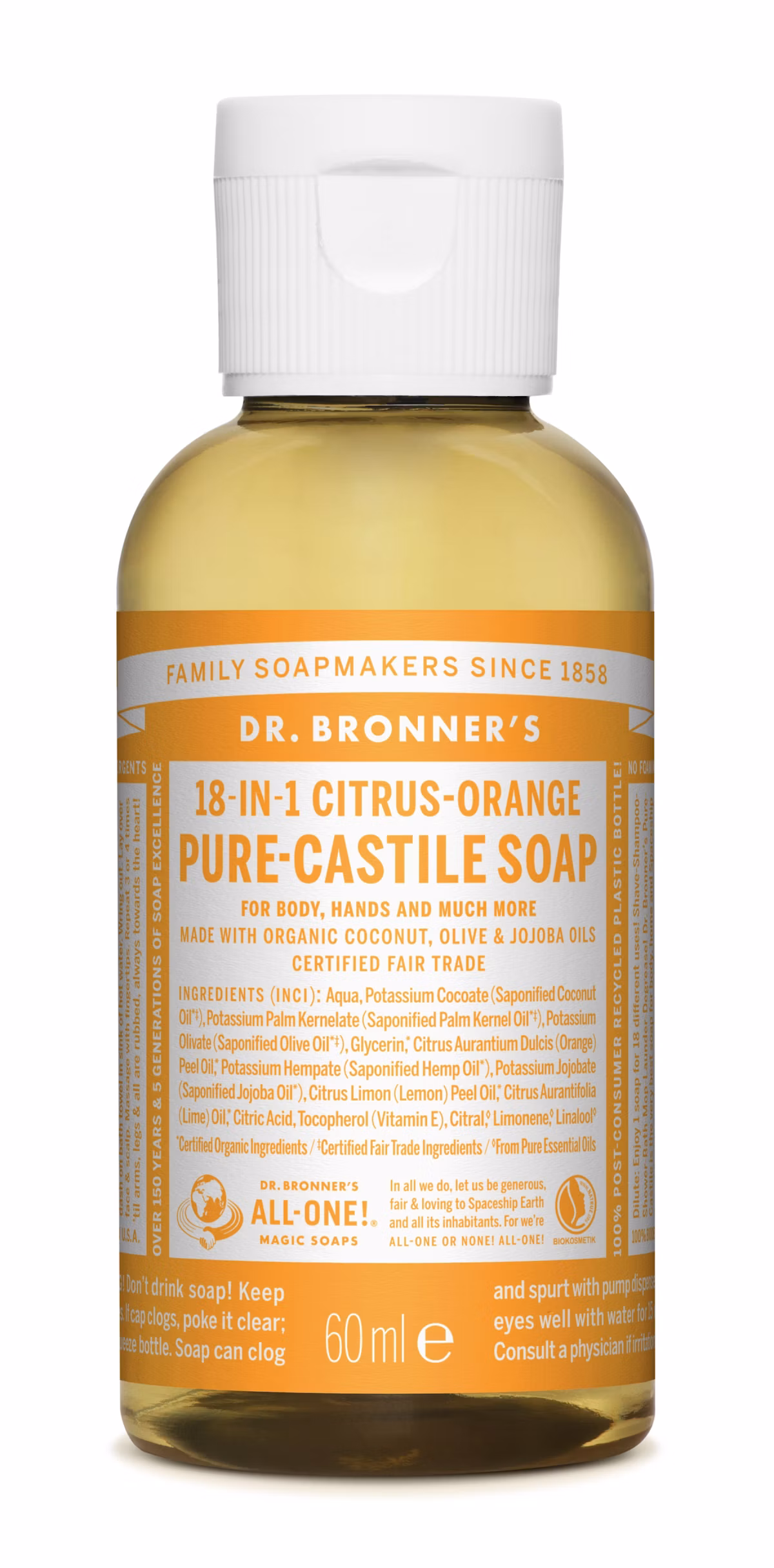 Dr. Bronner’s Magic Soap Citrus 60 ml