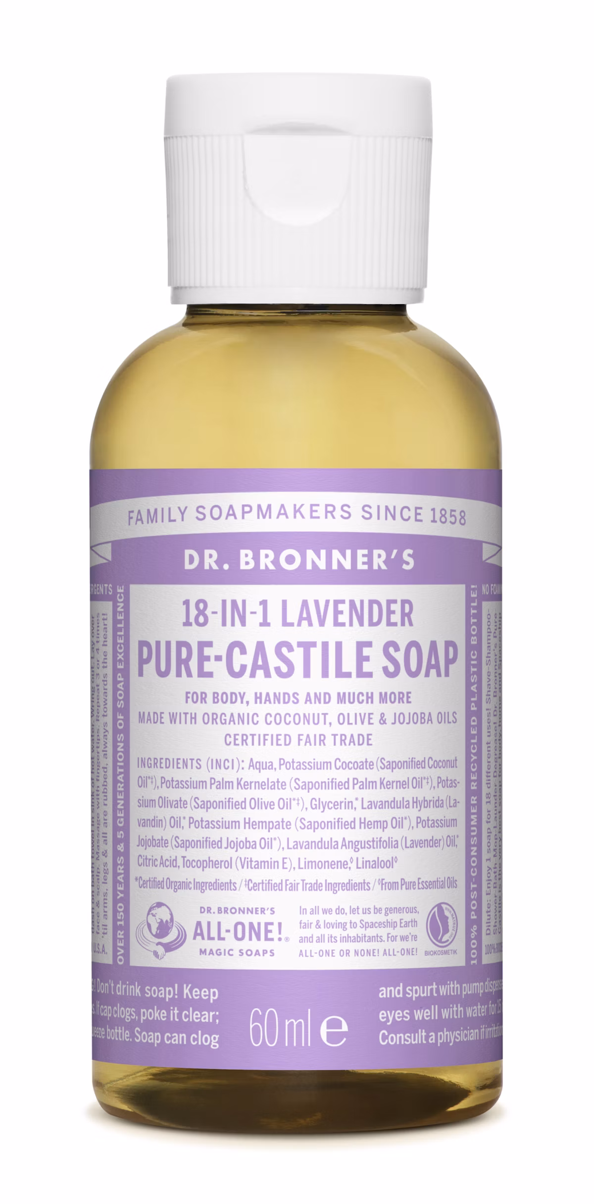 Dr. Bronner’s Magic Soap Lavender 60 ml