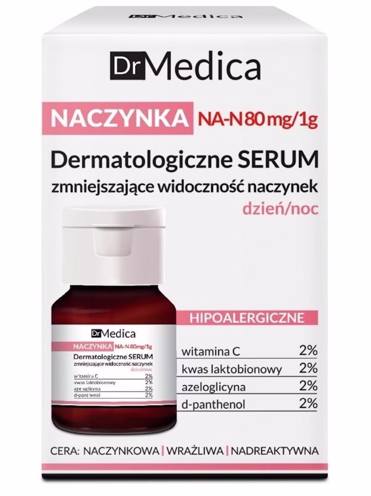 Dr. Medica Dermatologic Anti-Redness Day & Night Face Serum 30 ml