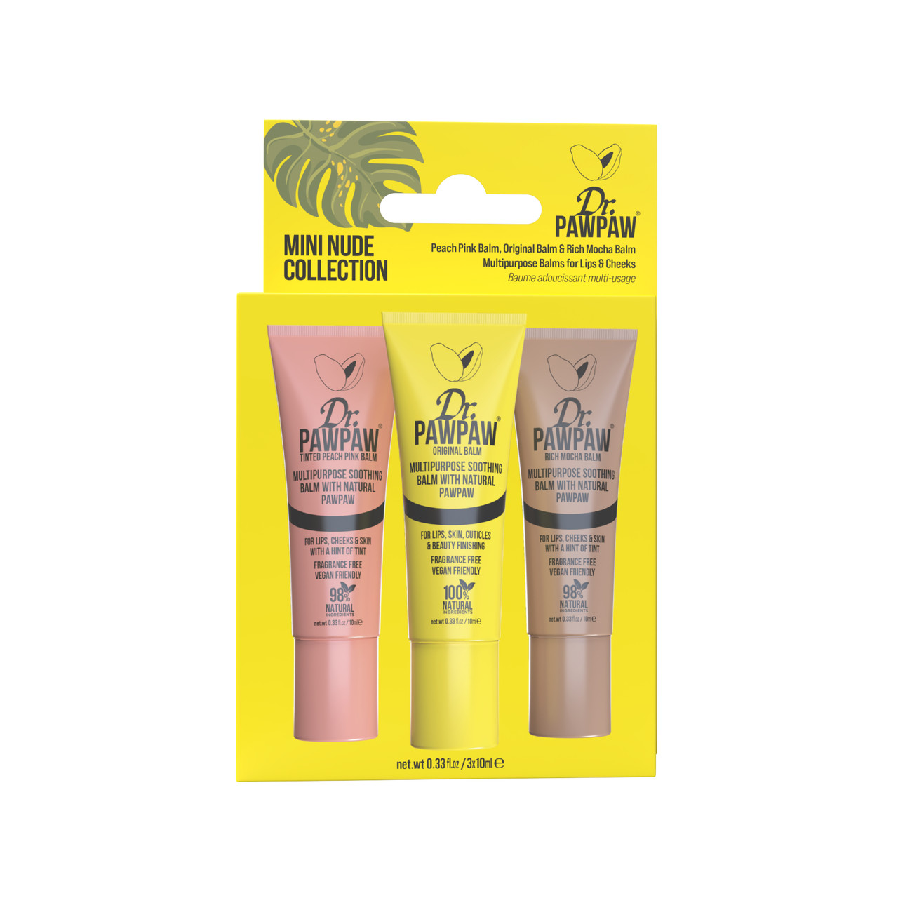 Dr.PAWPAW Mini Nude Gift Set 10ml x 3