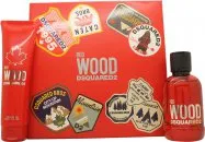 DSquared² Red Wood Gift Set 100ml EDT + 150ml Body Lotion