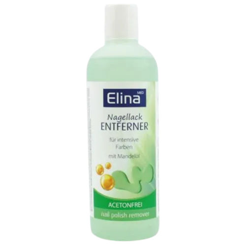 Elina Med Acetone-Free Almond Oil Nail Polish Remover – 200 ml
