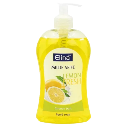 Elina Med Lemon Fresh Hand Soap Liquid – 500 ml