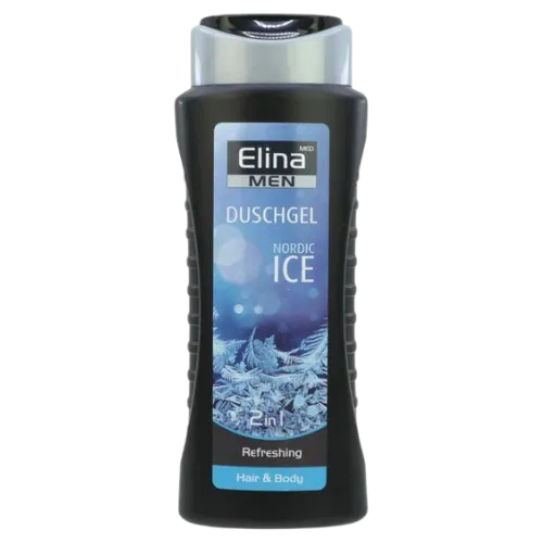 Elina Nordic Ice Refreshing Shower Gel for Men – 300 ml