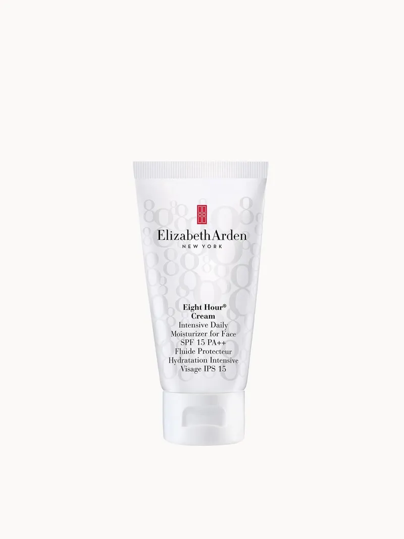 Elizabeth Arden Eight Hour Cream Intensive Daily Moisturiser For Face Spf 15 (50ml)