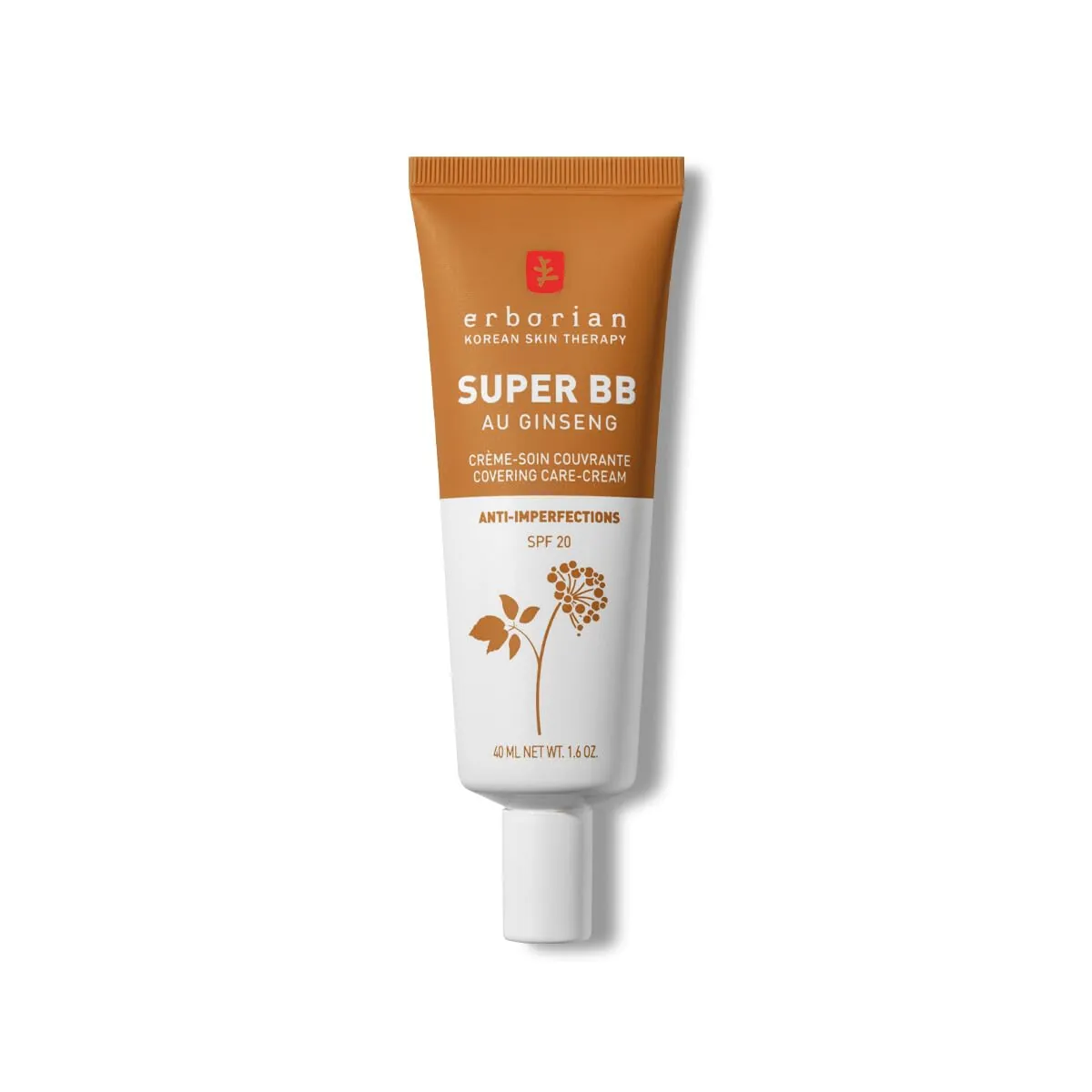 Erborian Super BB Au Ginseng Covering Care-Cream SPF20 40ml - Caramel