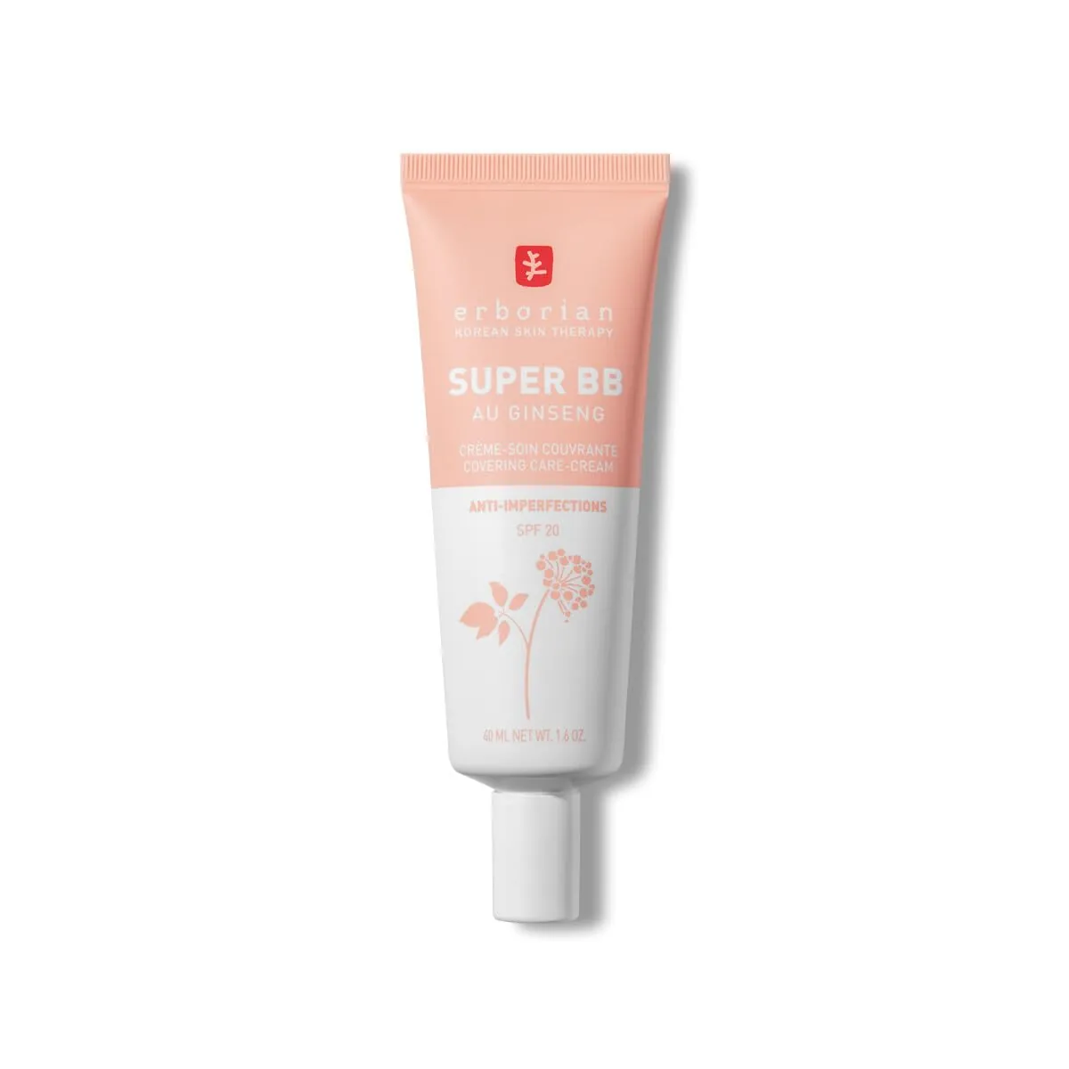 Erborian Super BB Au Ginseng Covering Care-Cream SPF20 40ml - Clair
