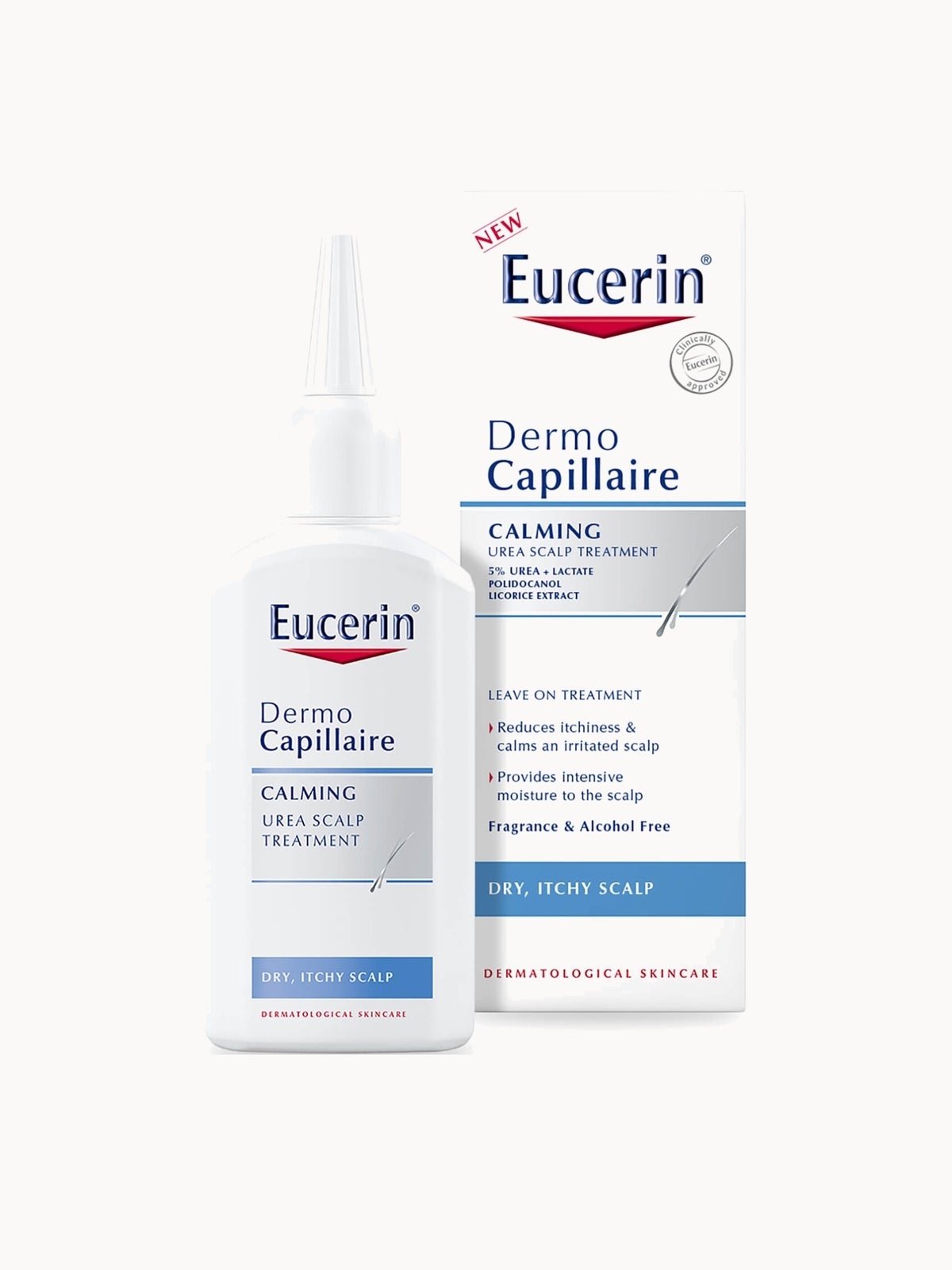 Eucerin DermoCapillaire Calming Urea Scalp Treatment - 5% Urea 100ml