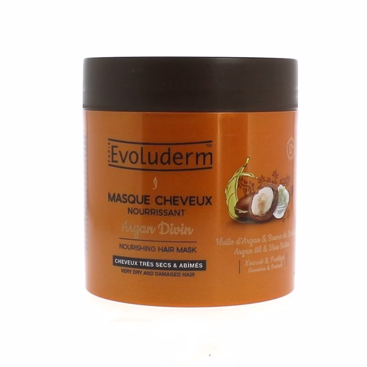 Evoluderm Argan Oil & Shea Hair Mask 500 ml
