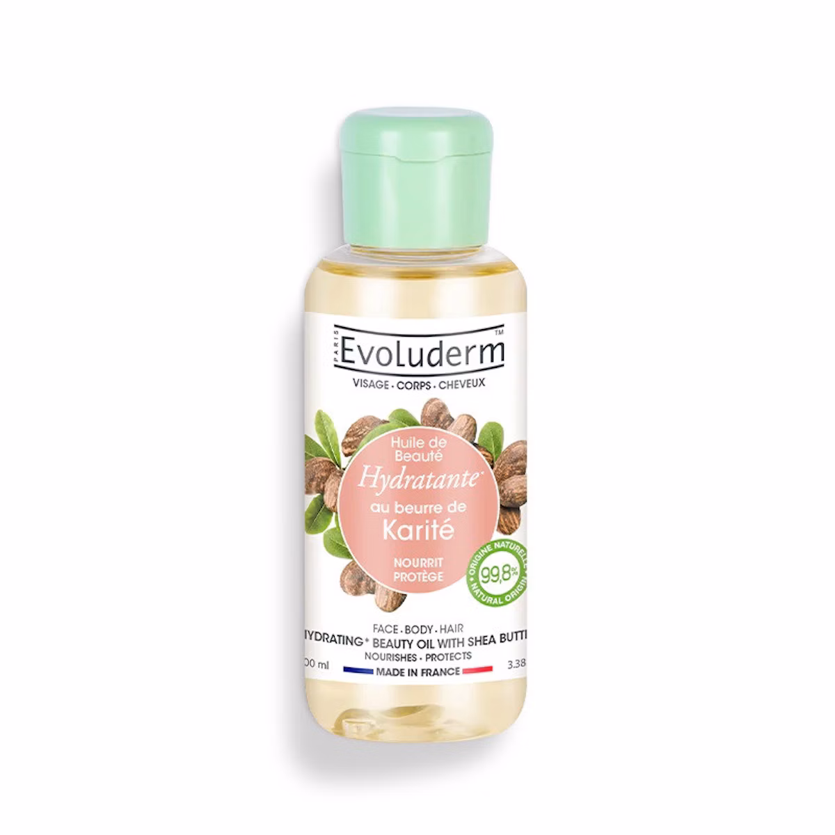 Evoluderm Hydrating Beauty Oil With Shea Butter 100 ml
