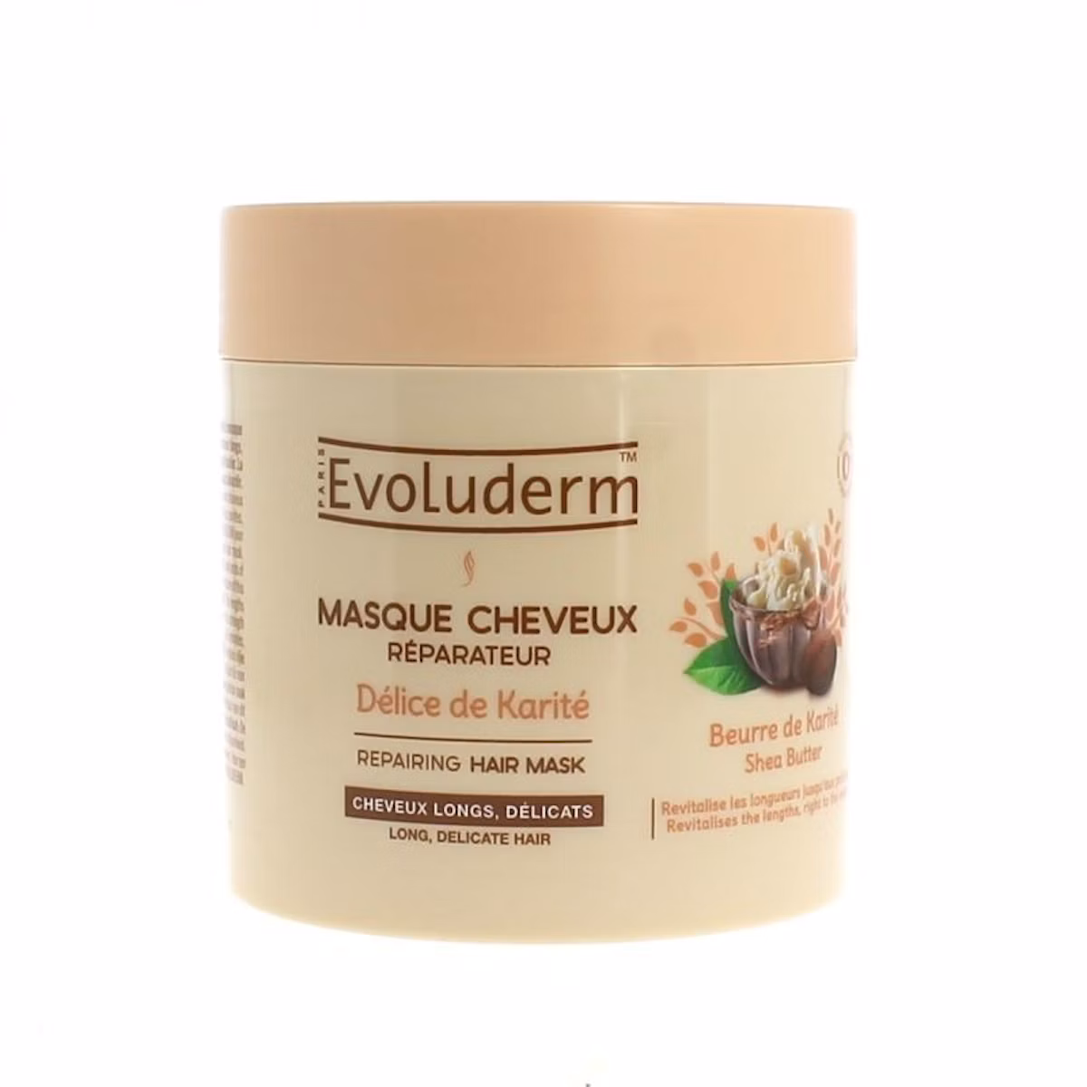 Evoluderm Shea Butter Repairing Hair Mask 500 ml