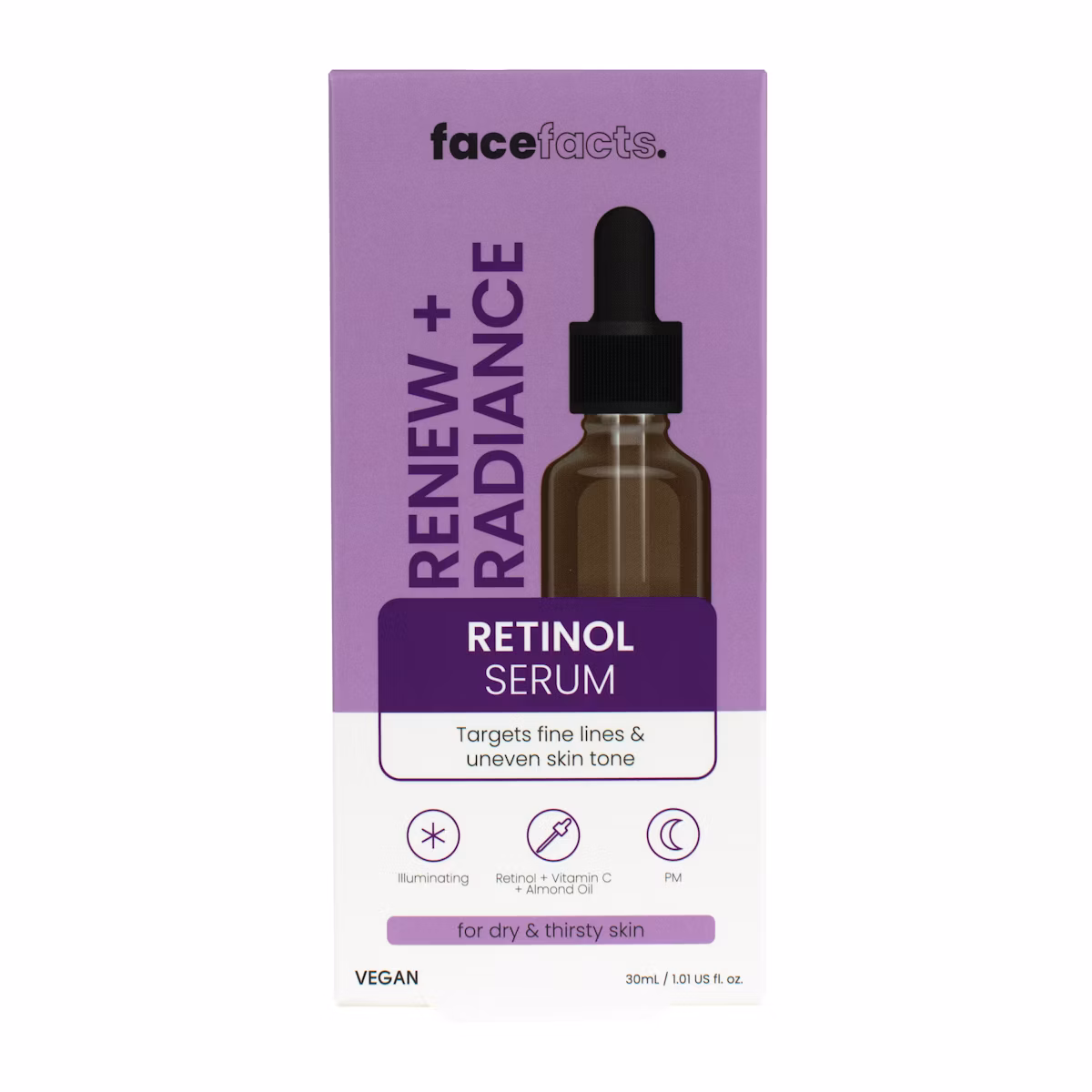 Face Facts Renew + Radiance Retinol Serum 30 ml