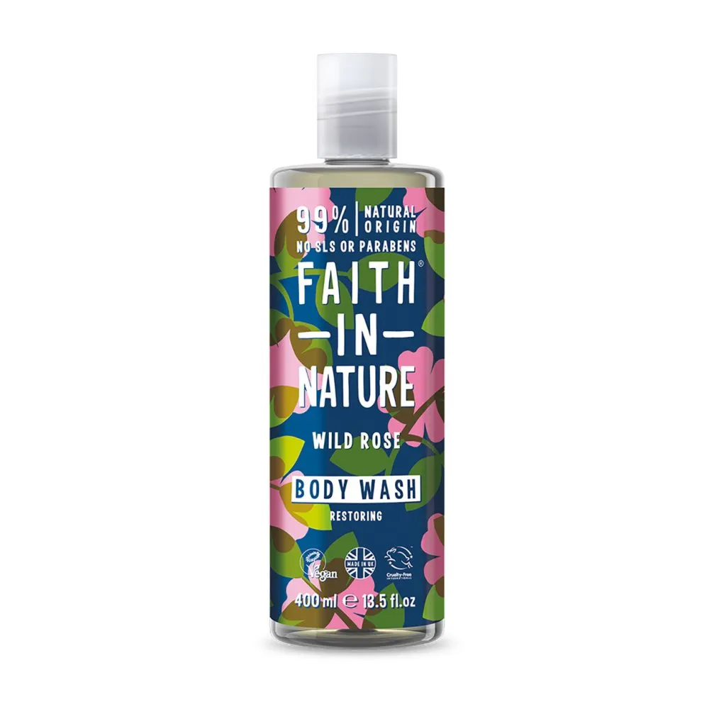 Faith In Nature - Wild Rose Bodywash (400ml)