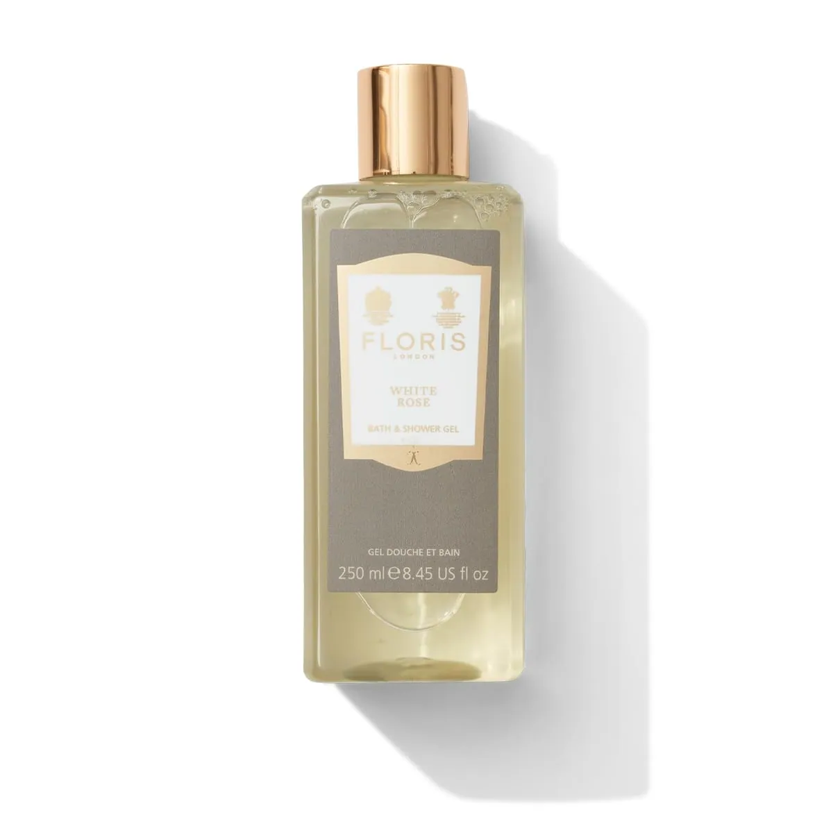 Floris White Rose Moisturising Bath & Shower Gel 250ml