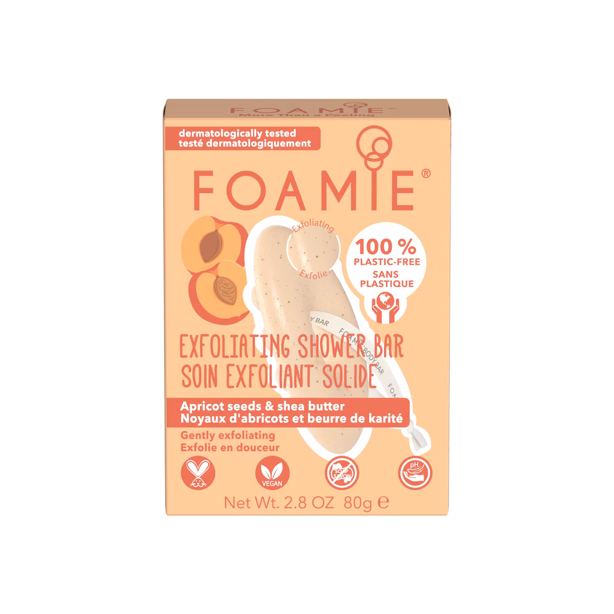 Foamie Shower Body Bar More Than A Peeling 80 g