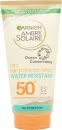 Garnier Ambre Solaire Eco-Lotion Water Resistant Sun Protection SPF50 175ml