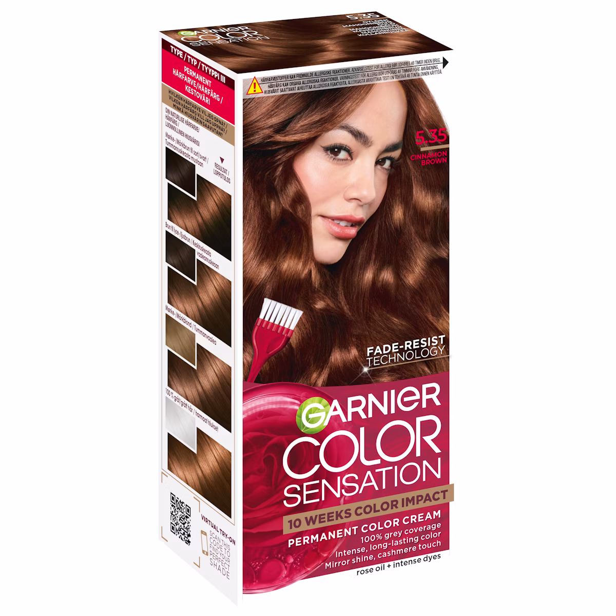 Garnier Color Sensation 5.35 Cinnamon Brown 1 pcs