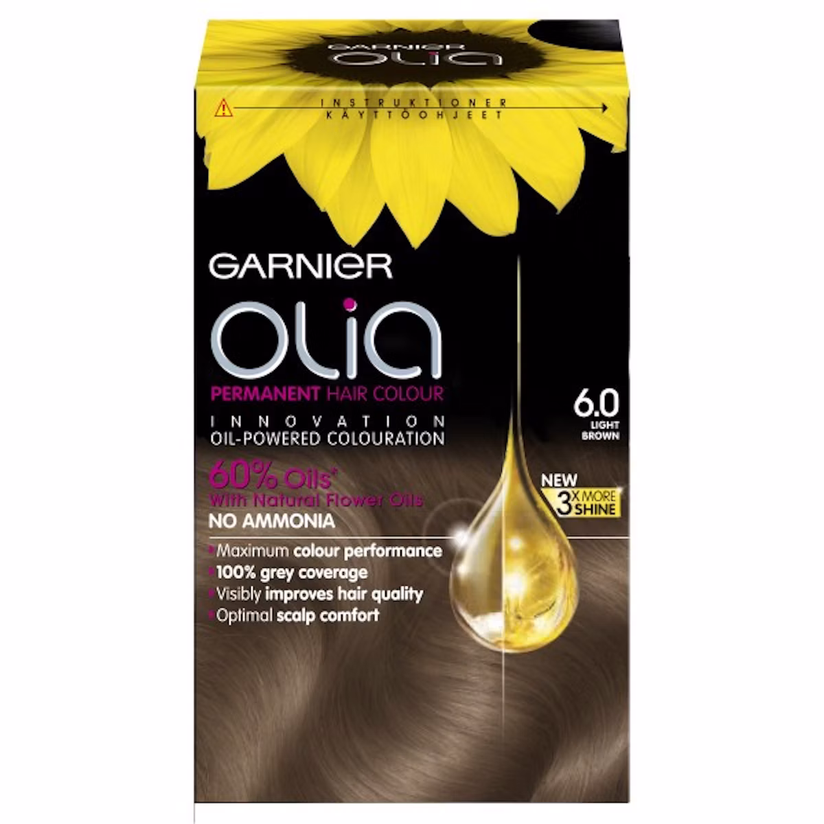 Garnier Olia 6.0 Light Brown 1 pcs