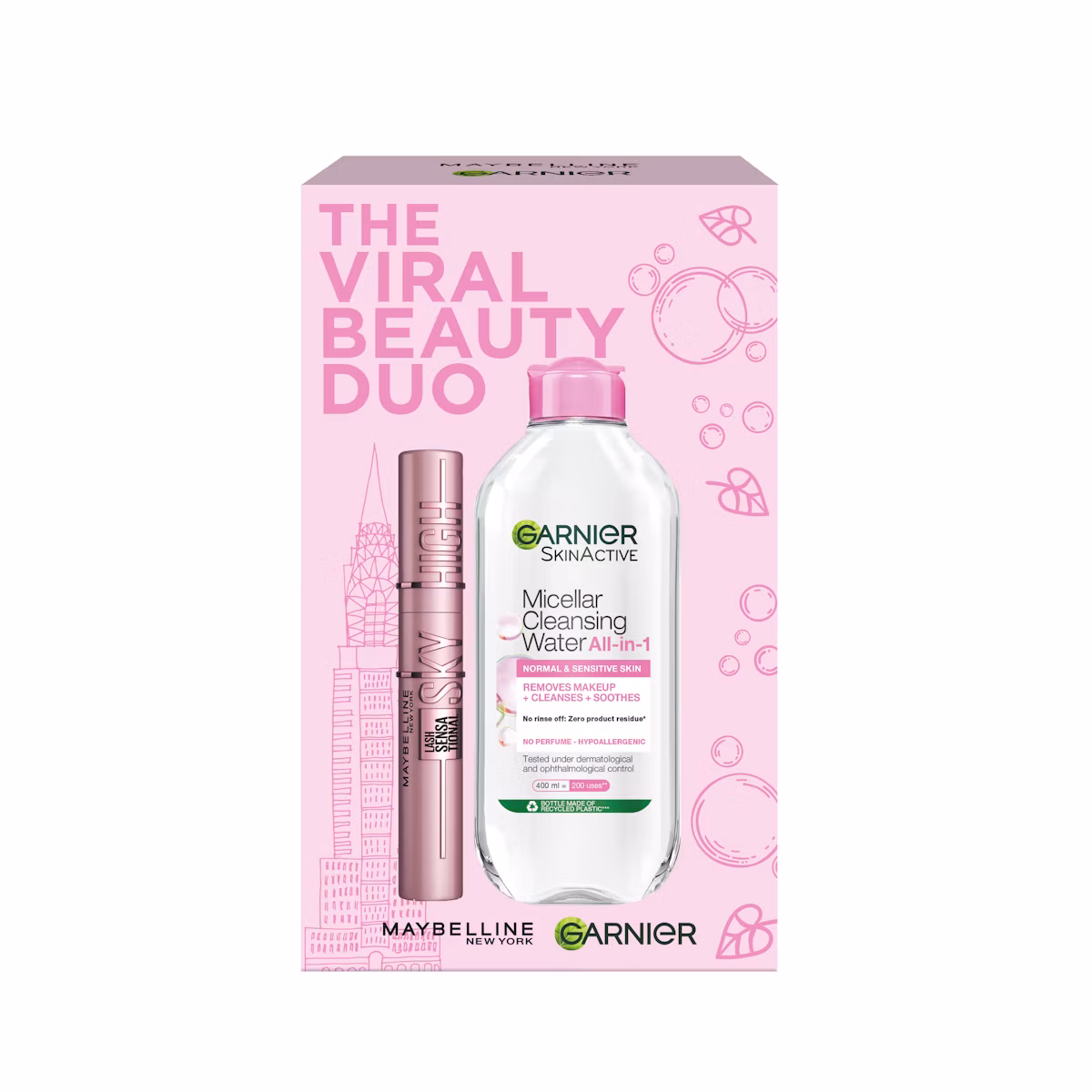 Garnier The Viral Beauty Duo Gift Box 2 pcs