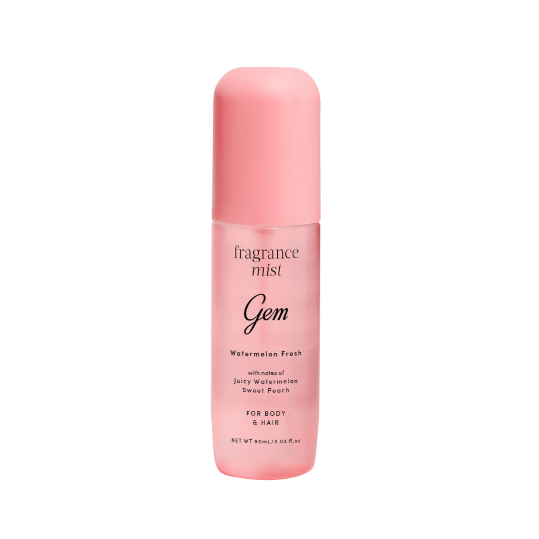 Gem Fragrance Mist For Body & Hair Watermelon Fresh 90ml