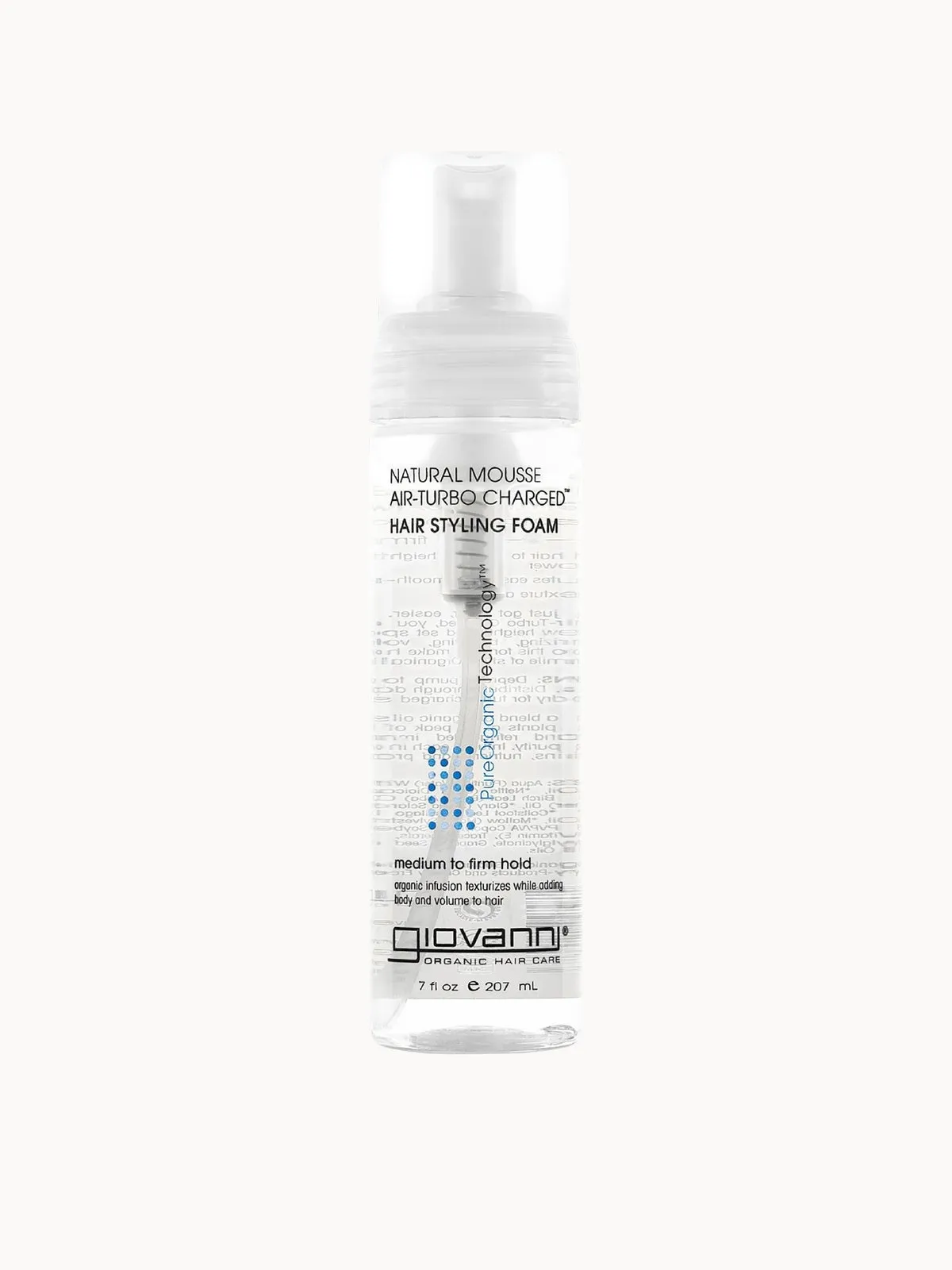 Giovanni Mousse Air-Turbo Charged Hair Styling Foam 207ml