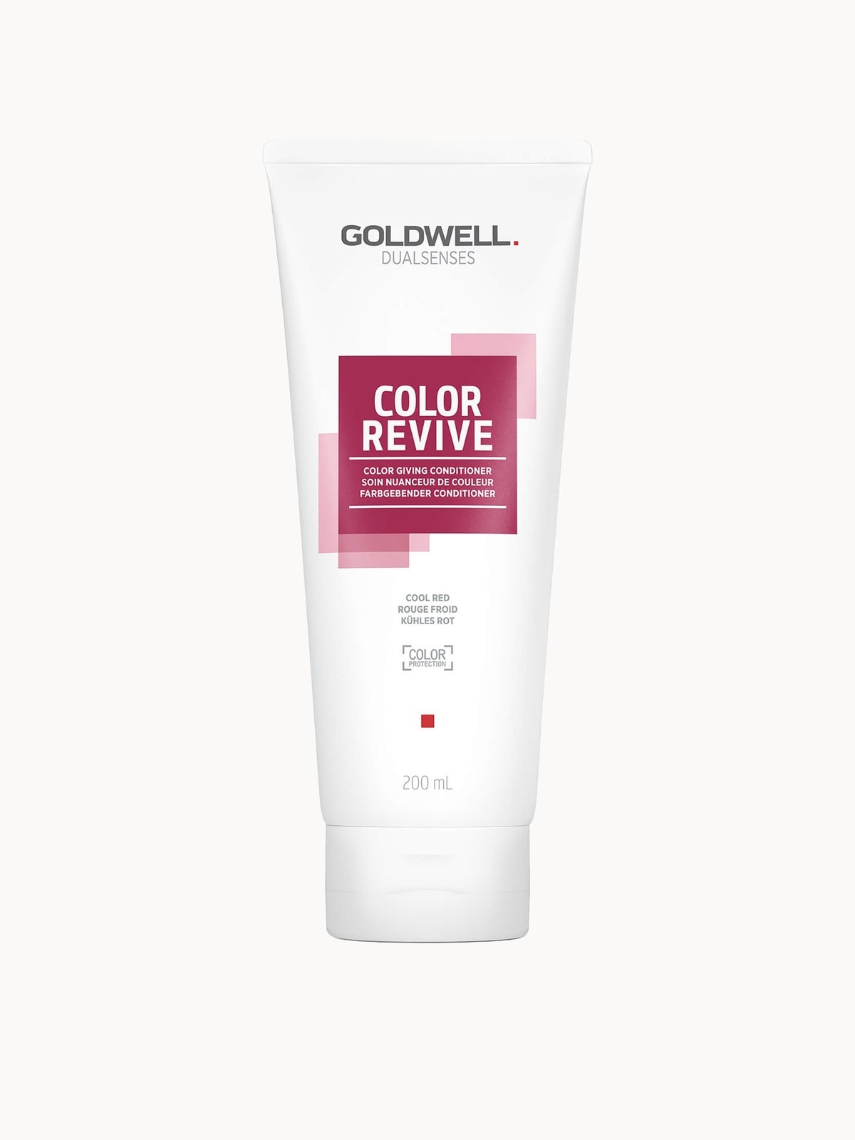 Goldwell Dualsenses Color Revive Color Giving Conditioner To Refresh And Intensify Hair Colour, Cool Red 200ml