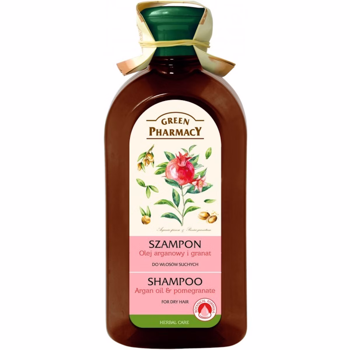 Green Pharmacy Argan Oil & Pomegranate Shampoo Dry Hair 350 ml