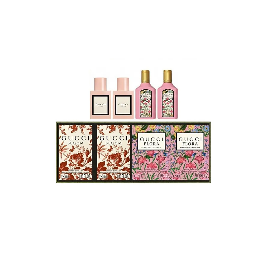 Gucci- Bloom EDP-S (2x5ml) & Flora EDP-S (2x5ml)