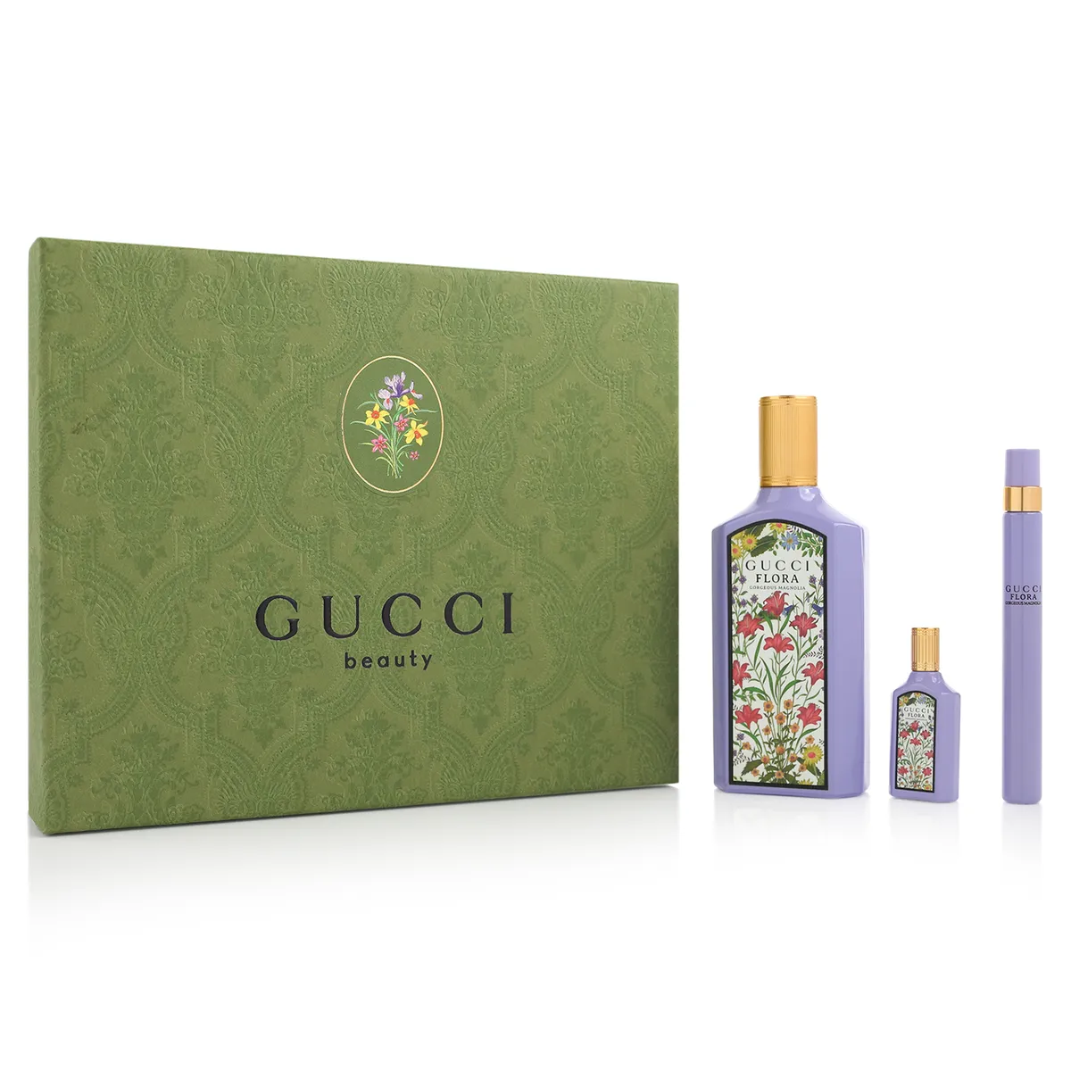 Gucci Flora Gorgeous Magnolia Eau de Parfum 100ml Spray Gift Set