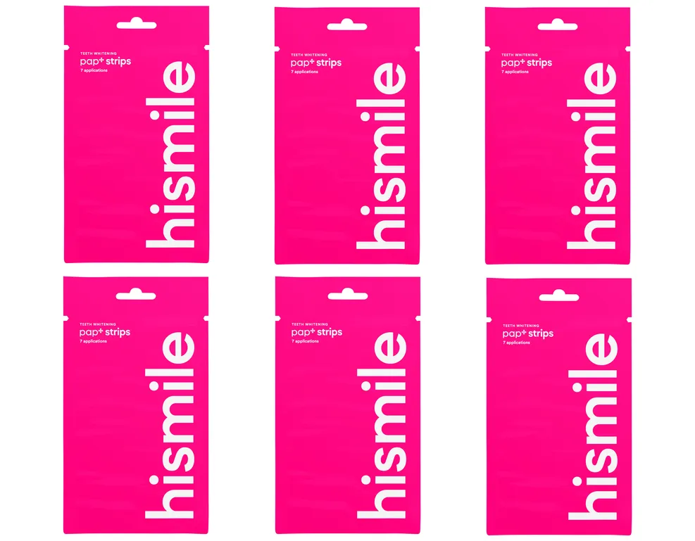 Hismile PAP+ Teeth Whitening Strips (7pk)