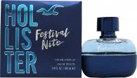 Hollister Festival Nite For Him Eau de Toilette 100ml Spray
