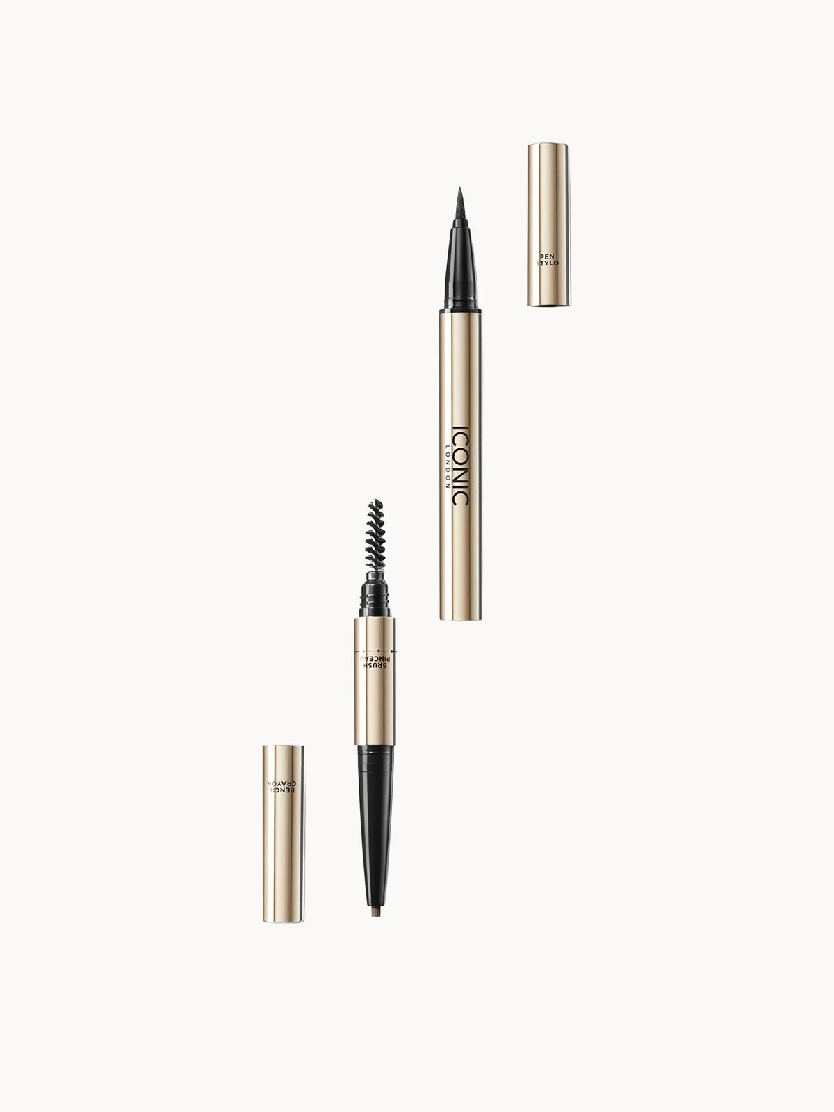 ICONIC London Triple Precision Brow Definer 0.33g (Various Colours) - Chesnut Brown