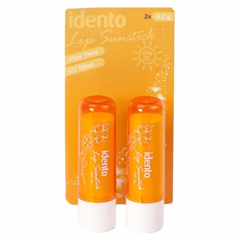 Idento Lip Sunstick SPF25 2 pcs