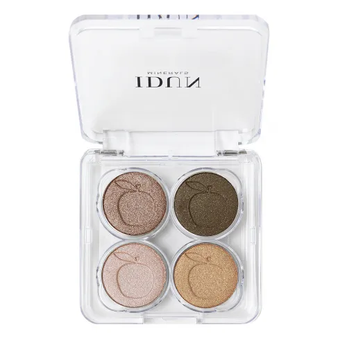 Idun Minerals IDUN Minerals Mineral Eyeshadow Palette 4x1g Brunkulla