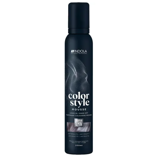 Indola Indola Color Style Mousse 200ml Anthracite
